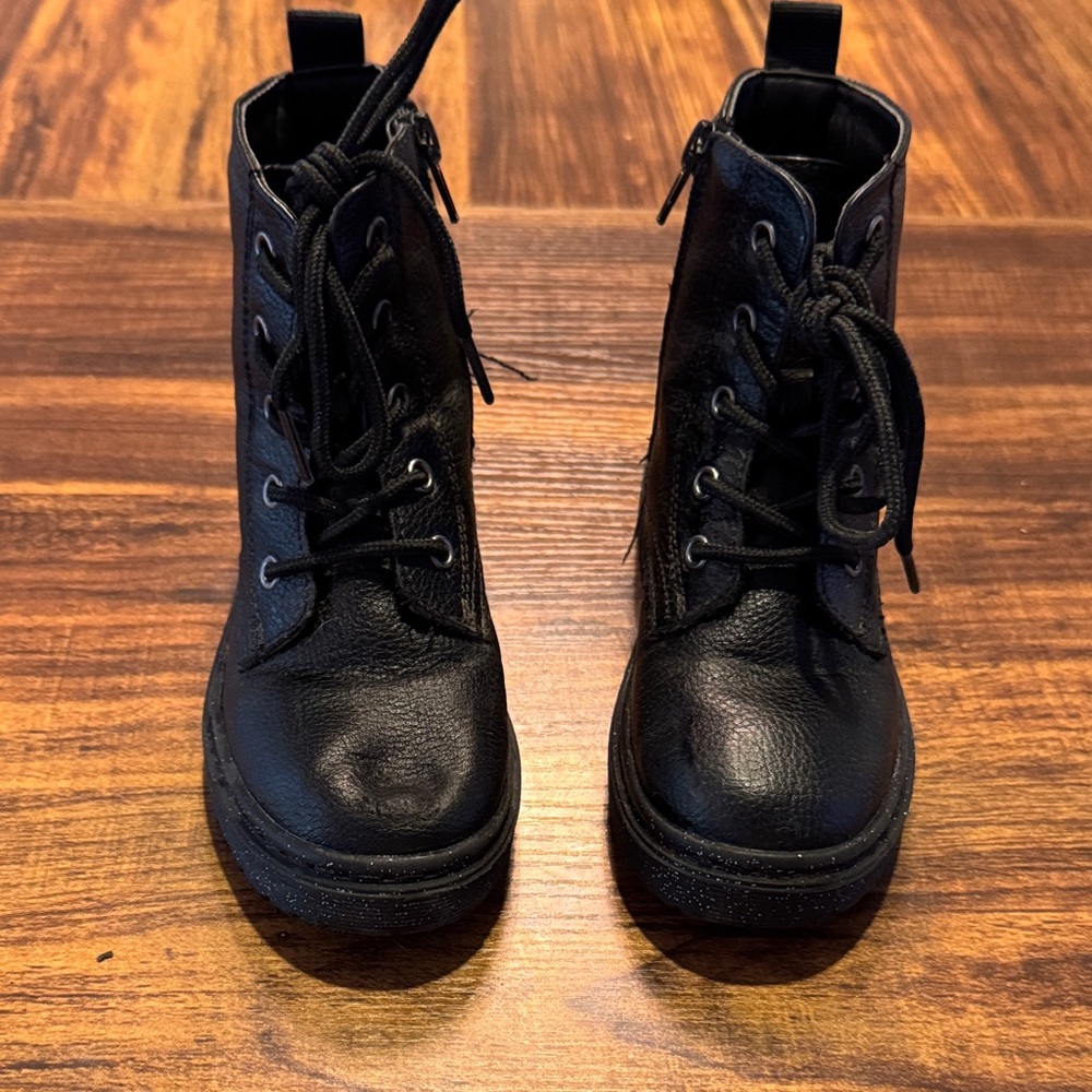 Sincerely Jules Black Kids Boots